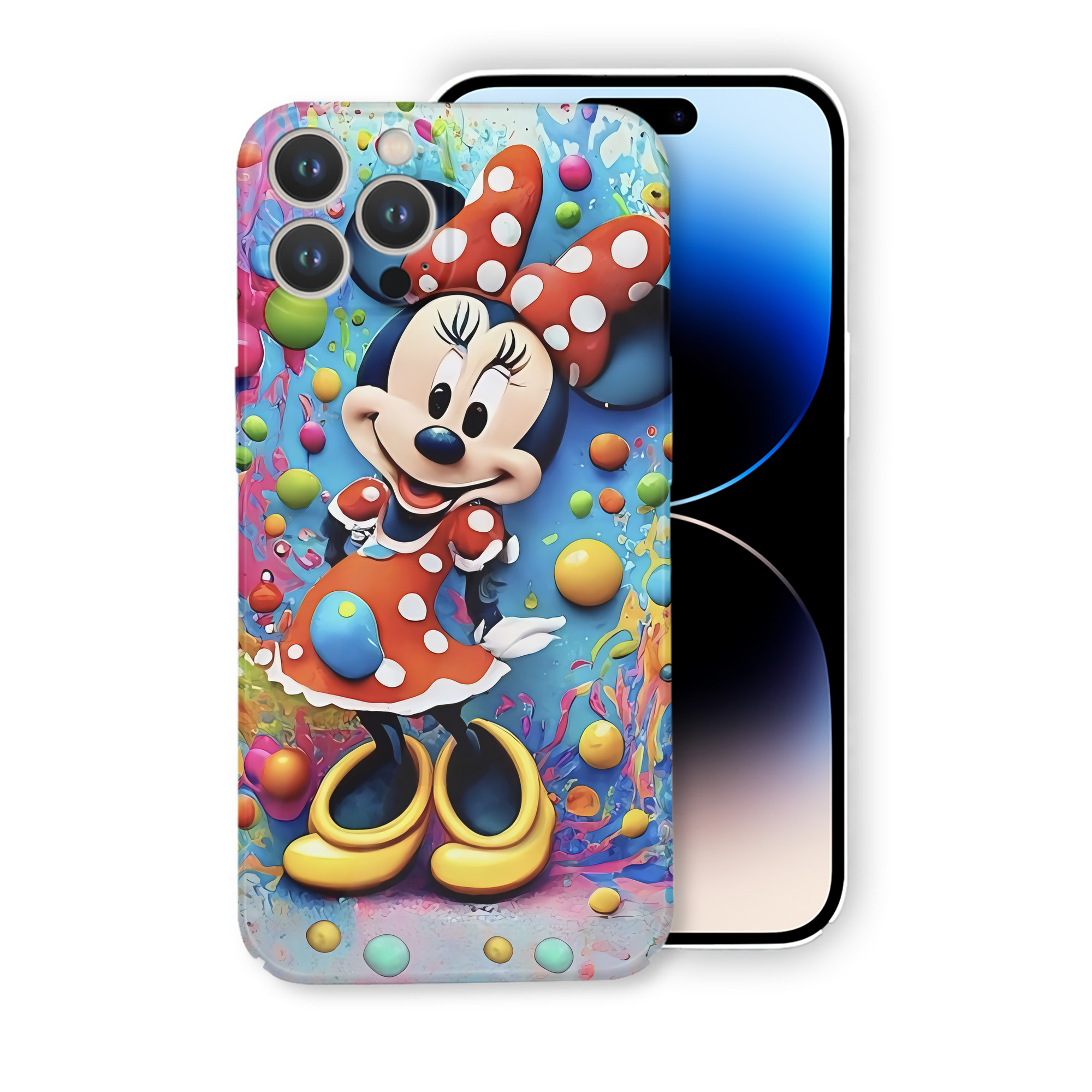 （画像用） ミッキーマウス Mickey Mouse 【iPhone 14シリーズ対応】ハードケース